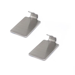 Özel damgalı ve bükülmüş kanca paslanmaz çelik ceket kendinden yapışkanlı kanca güçlü sopa Metal çıkarılabilir askı kancası - Product Image 5