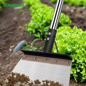 Pelle de jardin multifonctionnelle pour désherber, déneiger, creuser, bordurer la <span class=keywords><strong>pelouse</strong></span>, enlever la glace et nettoyer l'extérieur - Product Image 3