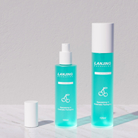Flacon compte-gouttes 30 ml pour cosmétiques, huiles et sérums – Ensemble de flacons en verre transparent avec pompe pour lotions et huiles essentielles – Couleurs personnalisables