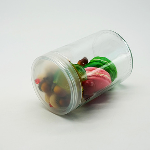 Récipients de stockage en verre Home <span class=keywords><strong>Deco</strong></span> 8oz 16oz 250ml 500ml pots de bougie de bénédiction en verre transparent recyclé avec couvercles en métal - Product Image 5