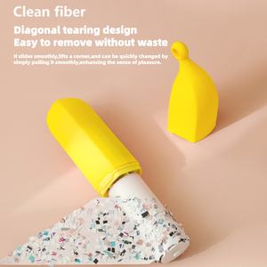 Removedor de Pelo de Plátano, Removedor de Pelo de Gato con Diseño de Dibujos Animados, Raspador de Pelo para Ropa, Cepillo de Doble Cara para Quitar Pelo, Raspador de Pelo para la <span class=keywords><strong>Familia</strong></span> - Product Image 5