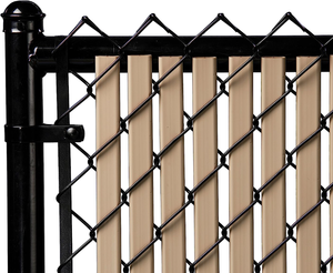 Clôture à maillons de chaîne d'intimité avec intimité <span class=keywords><strong>PVC</strong></span> <span class=keywords><strong>Bande</strong></span> Noodle Link clôture lattes en polyéthylène blocage visuel <span class=keywords><strong>pour</strong></span> la clôture d'intimité - Product Image 4