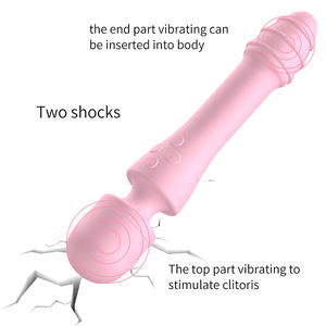 Varita vibradora <span class=keywords><strong>de</strong></span> punto G, consolador estimulador del clítoris con 7 frecuencias <span class=keywords><strong>de</strong></span> vibración, juguete sexual impermeable para adultos para pareja femenina - Product Image 1