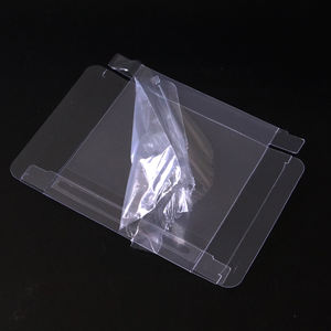 Maßgeschneiderte Klare PVC <span class=keywords><strong>PET</strong></span> Kunststoff-Verpackungsboxen Faltbare Acetat-Schachtel Transparente Geschenkboxen für Parfüm Babyparty Weihnachten - Product Image 5
