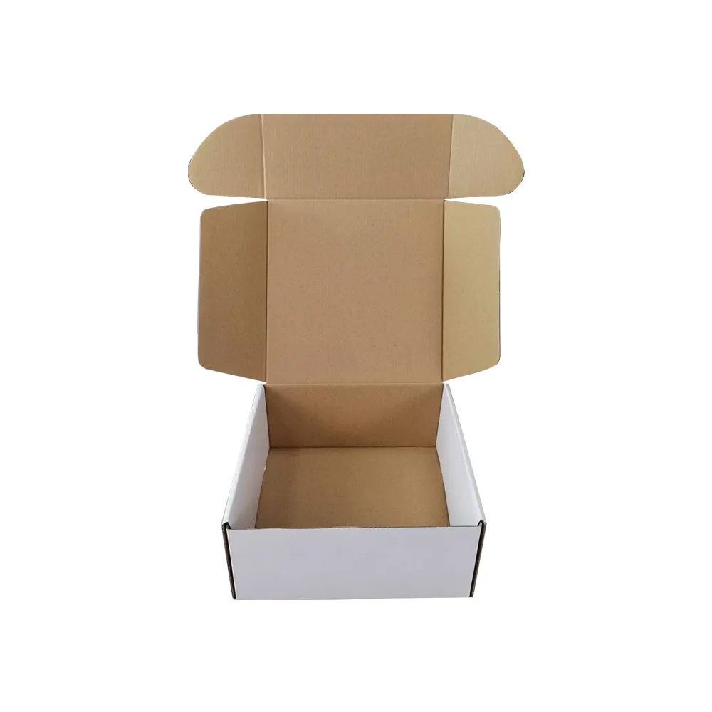 HENGXINGカスタムロゴ製ピンク段ボール紙メーラーボックス、紙まつげ包装配送ボックス