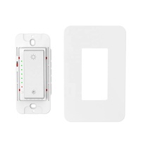 Interrupteur mural intelligent Wi-Fi 3 voies avec variateur d'intensité et minuterie, contrôle de l'éclairage depuis n'importe où
