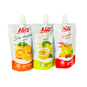 Papier d'aluminium biodégradable avec impression personnalisée fruits bonbons liquide kamagra gelée orale sac de poche à bec verseur standup - Product Image 2