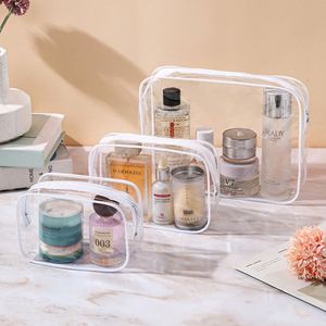 Factory Direct <b>Transparent</b> Multi-color Wash Waterproof Portable Travel Storage <b>Makeup</b> <b>Bag</b> - Product Image 2