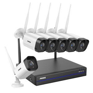 Système de caméra CCTV WiFi <span class=keywords><strong>ANNKE</strong></span> 4K 3MP avec NVR WiFi extensible 8 canaux, vision nocturne améliorée et IA - Product Image 1