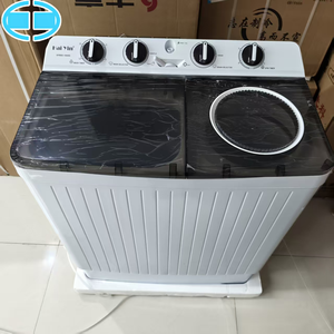 <span class=keywords><strong>Lavadora</strong></span> Doméstica de <span class=keywords><strong>Doble</strong></span> Tambor de Plástico de 10 kg, Electrodoméstico de Lavado Semiautomático - Product Image 2