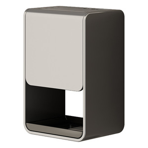 Wall Mounted Knife Rack Rectangle Metal Shelf With <b>Storage</b> Drawer <b>For</b> <b>Kitchen</b> Countertop Organization White - Product Image 5