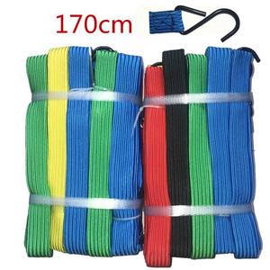 Sangle de sacoche de selle de vélo/moto, 1,7 m, en caoutchouc hautement élastique, large, pour fixation sécurisée des bagages - Product Image 3