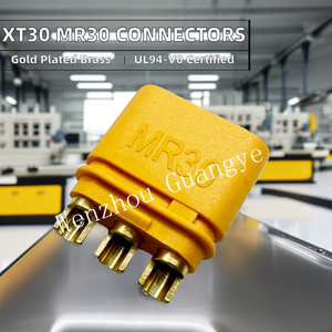 Connettore a proiettile Amass MR30-F/MR30 placcato oro con guaina, accessorio per stazione di alimentazione e attrezzature elettriche per motori CC, prodotto in Cina - Product Image 5