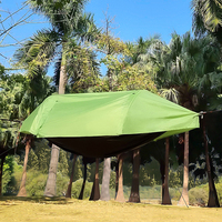 Vente en gros de parachute en nylon 210t pour camping en plein air tente de hamacs portable avec moustiquaire