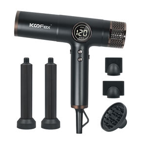 KooFex KF-8221B Nouveauté 220v-240V 20 millions d'ions <span class=keywords><strong>Brosse</strong></span> protectrice pour <span class=keywords><strong>cheveux</strong></span> Moteur sans balais Sèche-<span class=keywords><strong>cheveux</strong></span> professionnel - Product Image 1
