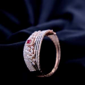 Trendy Oval Natural Diamond Bracelet Women 9K <b>Rose</b> <b>Gold</b> Rhodium Plated 4.91 CT SI GH Color Diamonds IGI Certified Jewelry - Product Image 1