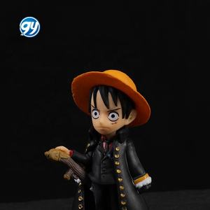 6 pièces une pièce Figure Anime <span class=keywords><strong>Luffy</strong></span> Sanji <span class=keywords><strong>Nami</strong></span> Franky Corazon poupée jouet Statue - Product Image 3