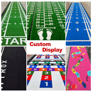 Factory Customizable 4m Wide Eco-Friendly 20mm Wear-resistant for Gym Fitness Indoor Sports Artificial Grass Green/Black/<b>Red</b> - Product Image 6