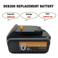 Perceuse à batterie lithium 20V 10 cellules, meuleuse d'angle et perceuse électrique portative, compatible Dewalt - Meilleures ventes
