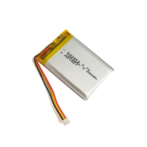 Ul/CB/KC/CE/UN38.3 giấy chứng nhận LiPo pin 603450 3.7V 1050mAh <span class=keywords><strong>lithium</strong></span> có thể sạc lại pin cho GPS thiết bị - Product Image 2