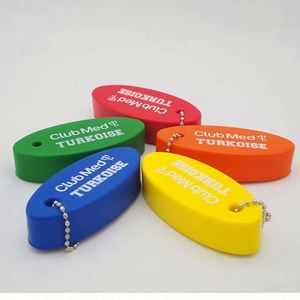 Custom Foam Floating Keychain Oval <b>Float</b> - Perfect for Boating, <b>Fishing</b>, Sailing & Outdoor Sports - Product Image 2