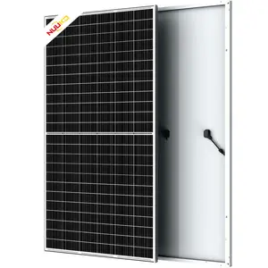 NUUKO 100 KW 200 KW 500 KW 태양 에너지 시스템 550 와트 650 와트 태양 전지 패널 공장 인버터 및 장착 시스템