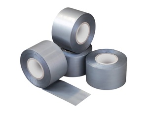 Ruban d'étanchéité pour tuyaux en polyéthylène argenté imperméable, ruban adhésif pour la réparation des conduits, la jonction des tuyaux, la plomberie, ruban adhésif en <span class=keywords><strong>PVC</strong></span> gris auto-adhésif - Product Image 2