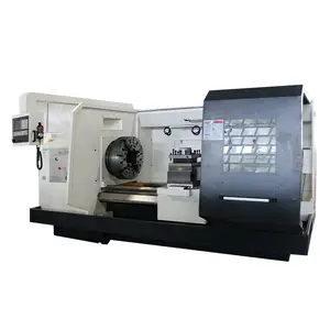 Large spindle bore QK1327 cnc automatic feed high efficiency pipe threading oil country lathe