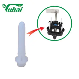 利拉瓦尔白色喷射蜡烛，用于挤奶喷射托盘、挤奶机清洁、牛奶集群洗衣机配件
