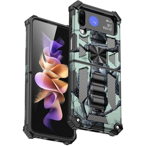เคสโทรศัพท์แบบมีขาตั้งในตัวสำหรับ Samsung Galaxy Z Flip 4สำหรับ Z Flip 3/Flip <span class=keywords><strong>5</strong></span>เคสฝาหลังกันกระแทก - Product Image 2