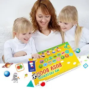 Toptan özel eğitim öğrenme otizm okul öncesi etkinlik bağlayıcı kurulu Montessori oyuncaklar yürümeye başlayan çocuklar meşgul kitap