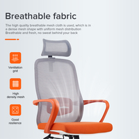 Chaise de bureau exécutive à dossier haut pour salle de réunion Vente directe d'usine Fabrication de base Chaise confortable Mobilier de bureau