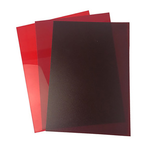 Nhà Máy Giá đầy màu sắc PVC cuốn Sách bìa chất lượng tốt <span class=keywords><strong>A4</strong></span> nhựa tấm PVC cho ràng buộc bao gồm - Product Image 2