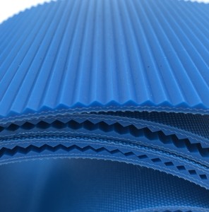 Nuova Macchina Avvolgitrice con Nastro Trasportatore in PU Alimentare Antitaglio a Motivo Diamantato Blu per Uso Domestico, Legno, Farmacia, Vendita al Dettaglio di Pollo - Product Image 6