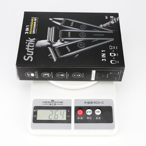 <span class=keywords><strong>Tondeuse</strong></span> à poils du corps <span class=keywords><strong>Resuxi</strong></span> 981 pour hommes, <span class=keywords><strong>tondeuse</strong></span> à nez, rasoir électrique sans fil rechargeable 3 en 1 - Product Image 6