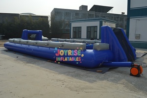 Terrain de football humain de château gonflable interactif et terrain à bulles comportant des jeux de football et de football en forme de terrain de piscine - Product Image 4