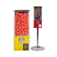 Gumball Gachapon Distributeur de bonbons Gacha Distributeur de capsules Jouets Bouncy Ball Distributeur automatique pour centre commercial