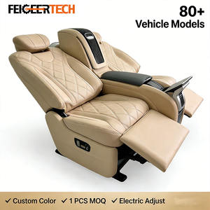 Boîte de rangement Feigeer Tech, appuie-tête électrique, repose-jambes réglable, siège de voiture modifié avec écran LCD, téléviseur relevable pour Vito V260 - Product Image 1