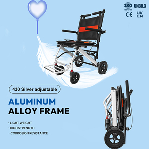 Venta al por mayor Sillas <span class=keywords><strong>de</strong></span> <span class=keywords><strong>ruedas</strong></span> manuales <span class=keywords><strong>Precio</strong></span> Peso ligero Nuevo diseño <span class=keywords><strong>Silla</strong></span> <span class=keywords><strong>de</strong></span> <span class=keywords><strong>ruedas</strong></span> manual con freno ajustable - Product Image 2
