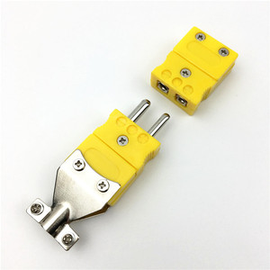 مقبس توصيل حراري K/E/J/T/N/U/<span class=keywords><strong>R</strong></span>/S موصل لوحة خط استشعار درجة الحرارة رأس توصيل قياس درجة الحرارة - Product Image 3