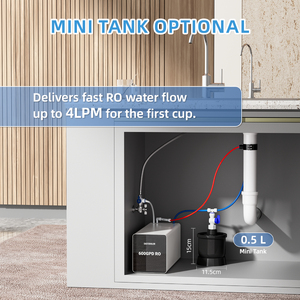 SR600 3rd Gen RO Purificateur d'<span class=keywords><strong>eau</strong></span> 600GPD Sous-évier Dispositif <span class=keywords><strong>de</strong></span> <span class=keywords><strong>filtration</strong></span> à changement rapide - Product Image 6