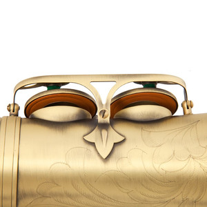 <span class=keywords><strong>Saxophone</strong></span> alto Eb Série Flamingo - Modèle professionnel vintage HYM-780 avec finition laquée dorée polie Utilisation pour la performance - Product Image 4