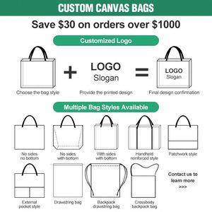 Multi-Color Canvas Tote <b>Bag</b> Set with Drawstring Pouch <b>Cream</b> Pink 2-Piece Shoulder <b>Bag</b> for Women Gift Shopping - Product Image 6