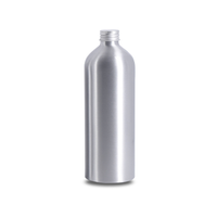 Chine bouteille vide en aluminium de 100ml, fabricant bouteille de toner cosmétique en aluminium