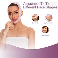Nouveau réducteur de double menton personnalisé, bande élastique amincissante pour le visage, anti-ronflement, pour dormir