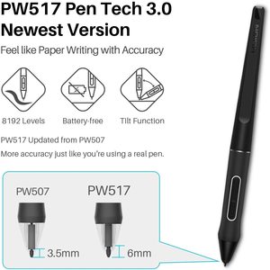 Tableta Gráfica Digital Huion <span class=keywords><strong>Kamvas</strong></span> 13 de 13.3 Pulgadas, Profesional, Portátil, con Dos Modos de Lápiz Digital - Product Image 4