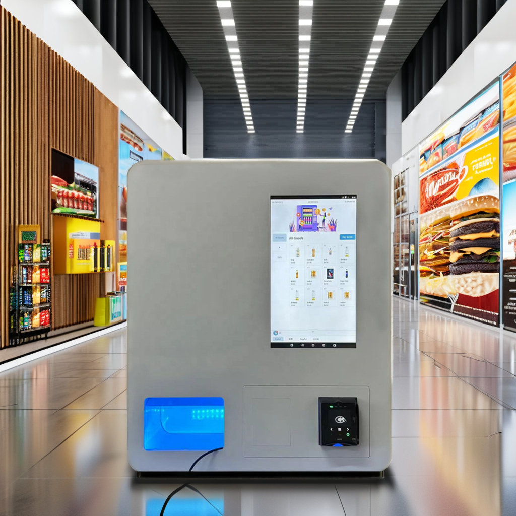 2024 Factory Direct 15.6 Inch Metal Wall Mounted Vending Machine Cheap Price for Sales and Rental Use