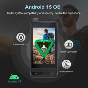 Radio Walkie Talkie Inteligente 4G LTE de Largo Alcance, Global, Ilimitado, Zello, Resistente al Agua, Teléfono Móvil UNIWA F400 4000-4500mAh - Product Image 6