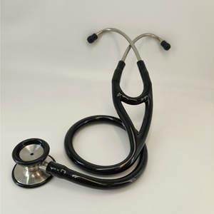 Estetoscopio Eléctrico de Acero Inoxidable KT-109, Diseño de Metal Duradero con Doble Cabeza y Diafragma Único - Product Image 1