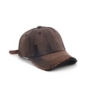 Fashion Waterproof Fruit 5-Panel 6-Panel Unisex Dad Hat Letter Plain Faded Washed Corduroy Distressed <b>Baseball</b> <b>Cap</b> Wholesale - Product Image 4
